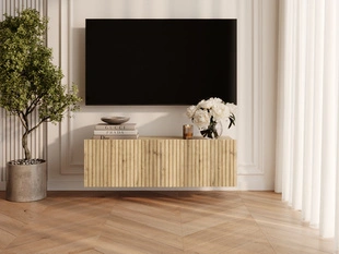 TV-Meubel met Deuren 100 cm Kioto Artisan Eik