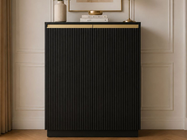 Hoge dressoir met deuren Roland Zwart