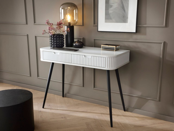 Kaptafel met lades Viva Wit