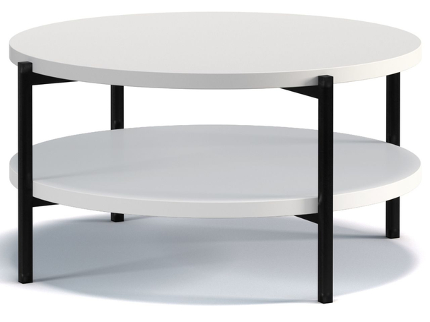 Dubbele Salontafel Sevilla Witte mat