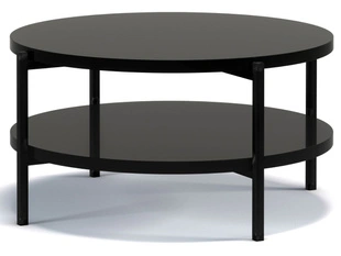 Dubbele Salontafel Sevilla Zwart glans