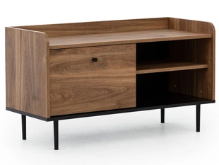 TV-Meubel met Deuren 100 cm Vasa Bruin