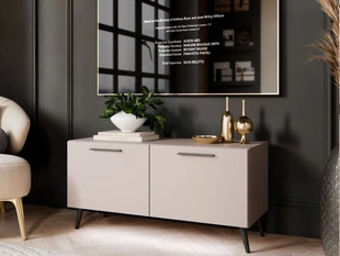 TV-meubel 100 cm met deuren en ledverlichting Noaé Kashmir