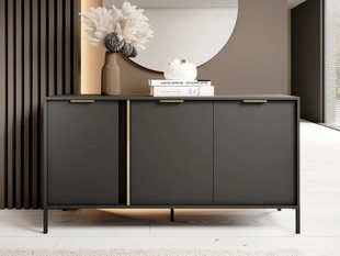 Dressoir met Deuren 153 cm Drino Athracite