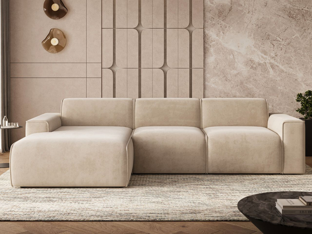 Hoekbank Links Lavia Beige