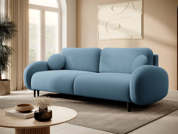 Slaapbank met Opbergruimte Alta Blauw