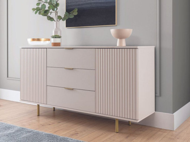 Dressoir met Deuren en Lades Ankara Beige
