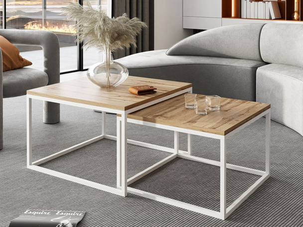 Salontafel op een frame Asumi Wotan Eik 40x46