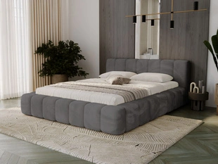 Bed met Opbergruimte en lattenbodem 180x200 Ibiza Grafiet