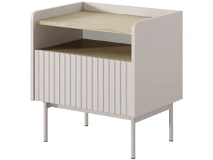 Nachtkastje met Lades Abios Beige
