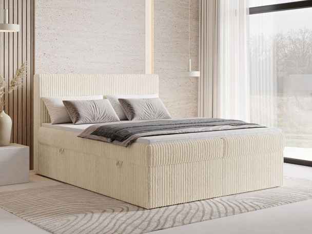 Boxspring met Opbergruimte 160x200 Brisa Beige
