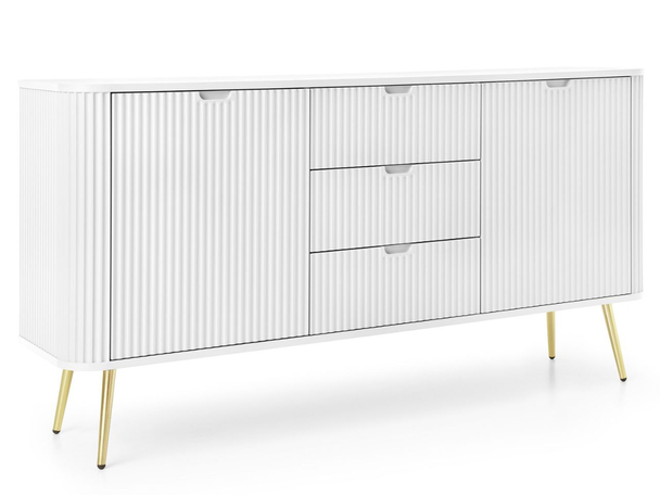 Dressoir met Deuren en Lades Viva Wit