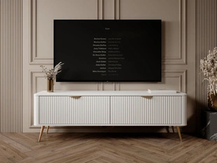 TV-Meubel met Deuren 163 cm Latina Wit